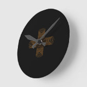 konvergierend runde wanduhr (Winkel)
