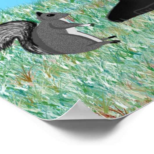 Konversation. Poster (Ecke)