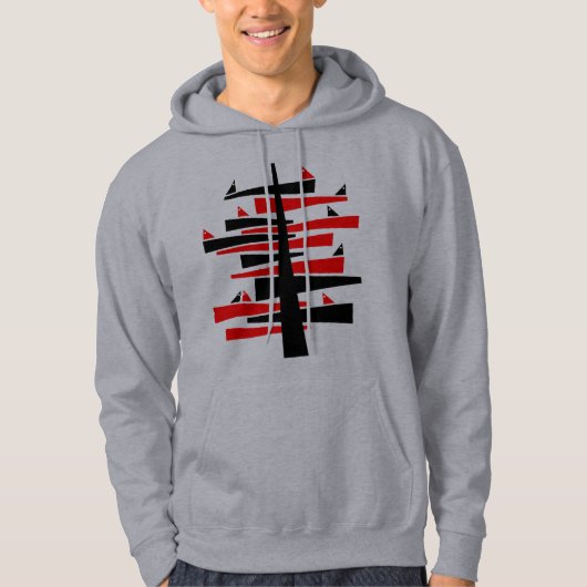 Konversationsbaum Hoodie (Vorderseite)