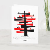 Konversationsbaum Karte (Rückseite)