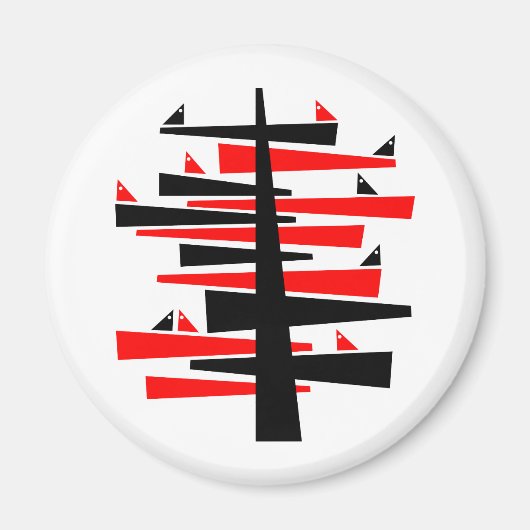 Konversationsbaum Magnet (Vorne)