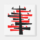 Konversationsbaum Magnet (Vorne)