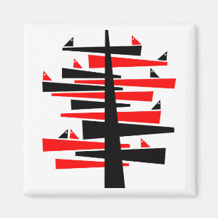 Konversationsbaum Magnet