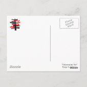 Konversationsbaum Postkarte (Rückseite)