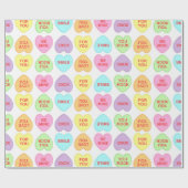 Konversationshöre Wechselmuster Geschenkpapier (Flach)