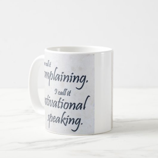 Konversative Tasse (Vorderseite Links)