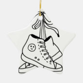 KONVERSE NIRVANA, KONVERSE, SNEAKER, NIEDLICHES DE KERAMIK ORNAMENT (Vorne)