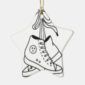 KONVERSE NIRVANA, KONVERSE, SNEAKER, NIEDLICHES DE KERAMIK ORNAMENT (Links)