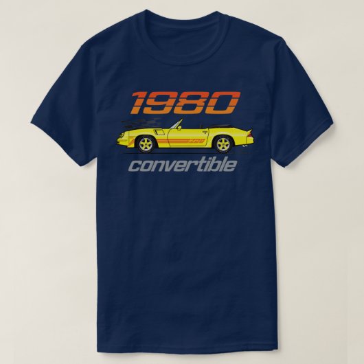 Konvertible 1980 T-Shirt (Design vorne)