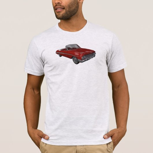 Konvertierbares klassisches Auto-Shirt 1961 Chevy T-Shirt (Vorderseite)