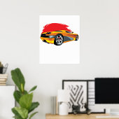 Konvertieren Sie das Auto Poster (Heimbüro)