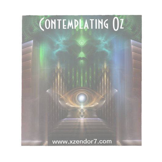 Konvertieren von Oz Fraktal Art Notepad Notizblock (Vorderseite)