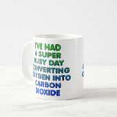 Konvertieren von Sauerstoff-Funny Mug oder Reiseum Kaffeetasse (Vorderseite Links)