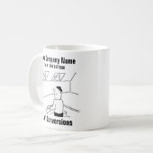 Konvertierungs-Cartoon für die Personalisierung Kaffeetasse (Vorderseite Links)