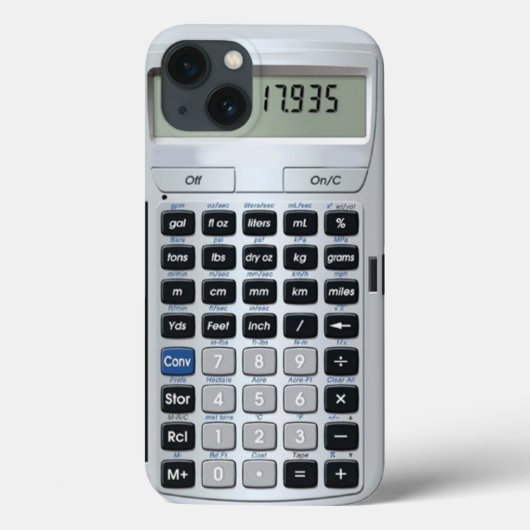 Konvertierungsrechner für iPhone-Gehäuse Case-Mate iPhone Hülle (Rückseite)