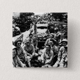 Konvoi der Krankenschwestern WWII Button