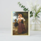 Konvoitis von William Bouguereau Postkarte (Stehend Vorderseite)