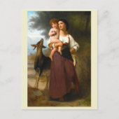 Konvoitis von William Bouguereau Postkarte (Vorderseite)