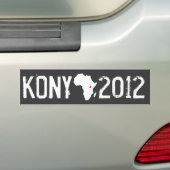 Kony 2012 autoaufkleber (Auf Auto)