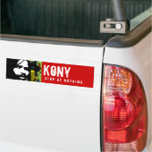 Kony 2012 autoaufkleber (Auf Lkw)