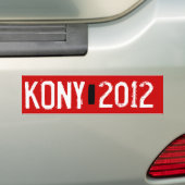 Kony 2012 autoaufkleber (Auf Auto)