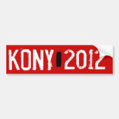 Kony 2012 autoaufkleber (Vorne)