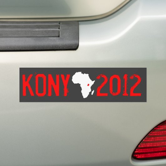 Kony 2012 autoaufkleber (Auf Auto)