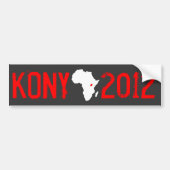 Kony 2012 autoaufkleber (Vorne)