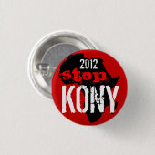 Kony 2012 button (Vorne & Hinten)