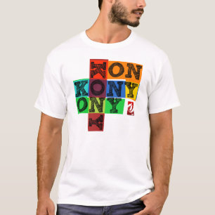 Kony 2012 Farbblock T-Shirt