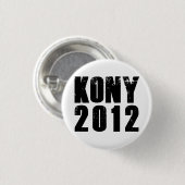 Kony 2012 Halt Joseph Kony Button (Vorne & Hinten)
