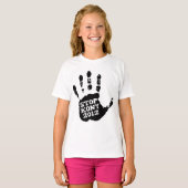 Kony 2012 Handprint Stopp Joseph Kony T-Shirt (Vorne ganz)