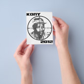 Kony 2012 Joseph Kony Target Crosshairs Flyer (Gruppe)