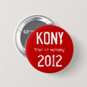 Kony 2012 Knopf Button (Vorne & Hinten)