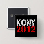 KONY 2012 Knopf-Button Button (Vorne & Hinten)