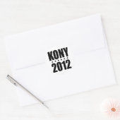 Kony 2012 runder aufkleber (Umschlag)
