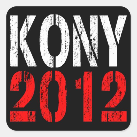 KONY 2012 STICKER (Vorderseite)