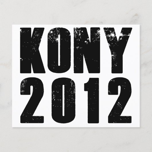 Kony 2012 Stopp Joseph Kony Flyer (Vorne)