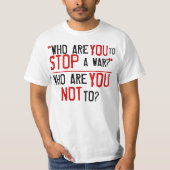 Kony 2012 Stopp War T-Shirt (Vorderseite)