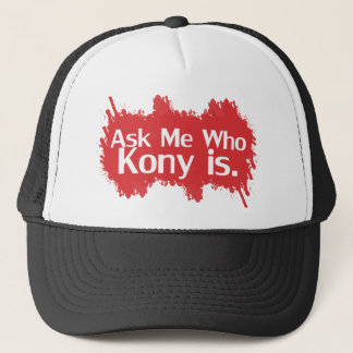 Kony 2012 truckerkappe