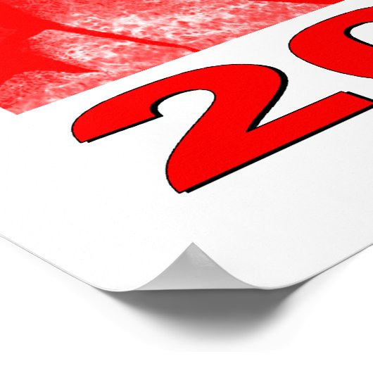 Kony 2012. Unsichtbare Kinder sichtbar machen. Jet Poster (Ecke)