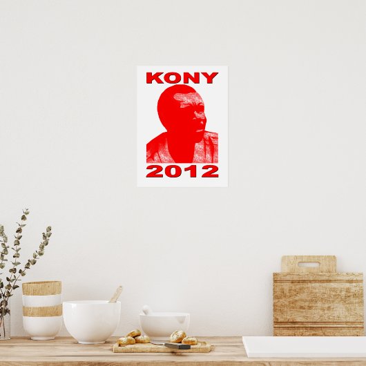 Kony 2012. Unsichtbare Kinder sichtbar machen. Jet Poster (Küche)