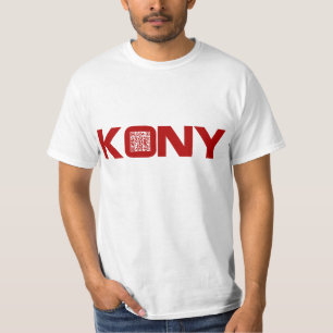 Kony 2012 Videocode Joseph Kony ROT-QR T-Shirt