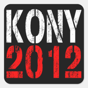 KONY AUFKLEBER 2012
