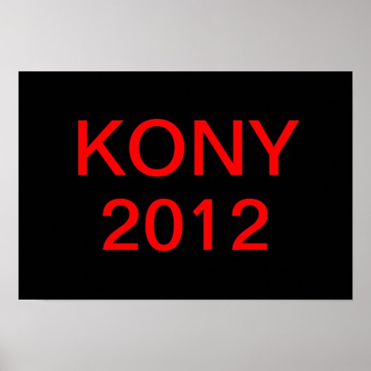 Kony beenden poster (Vorne)