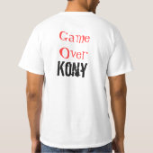 Kony Game Over Kony T - Shirt (Rückseite)