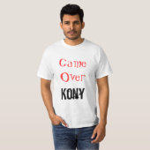 Kony Game Over Kony T - Shirt (Vorne ganz)