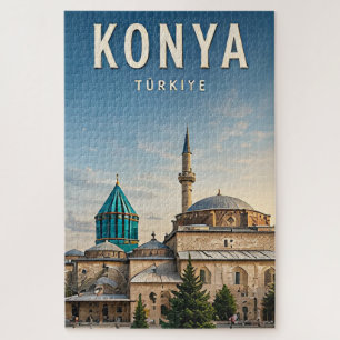 Konya Türkei Mevlana Seltschuken-Erbe Reiseandenke Puzzle