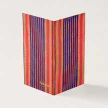 Konymoi farbenfrohe Streifen Faltkarte