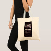 Konymoi "Philippinen 4:6-7" Tote Bag Tragetasche (Vorderseite (Produkt))